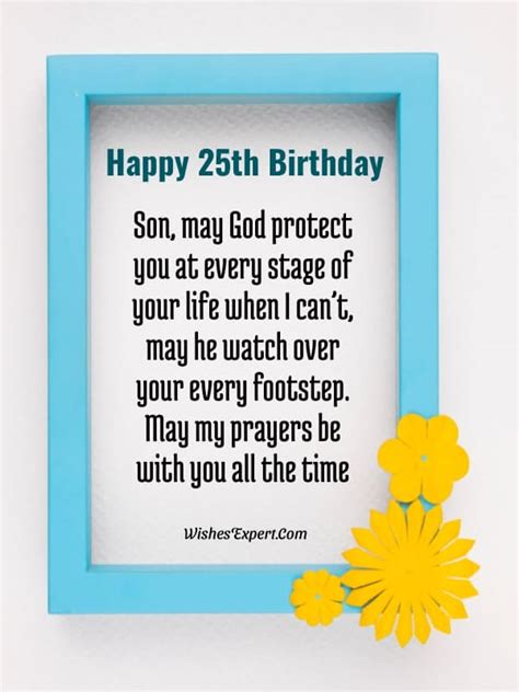 25th birthday quotes for son